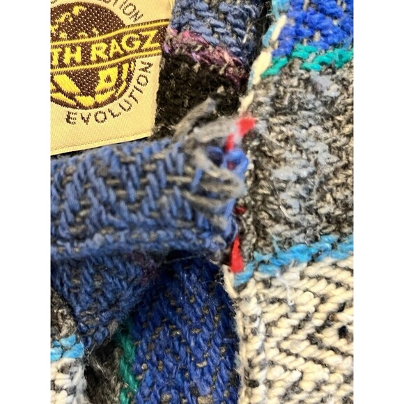 Earth Ragz Mens Herringbone Long Sleeve Kangaroo Pocket High Low Knit Hoodie XL - Picture 6 of 7